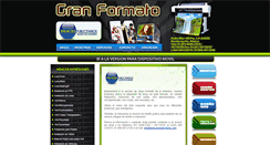 Desktop Screenshot of granformato.enlacespublicitarios.com