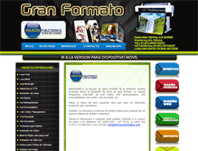 Tablet Screenshot of granformato.enlacespublicitarios.com